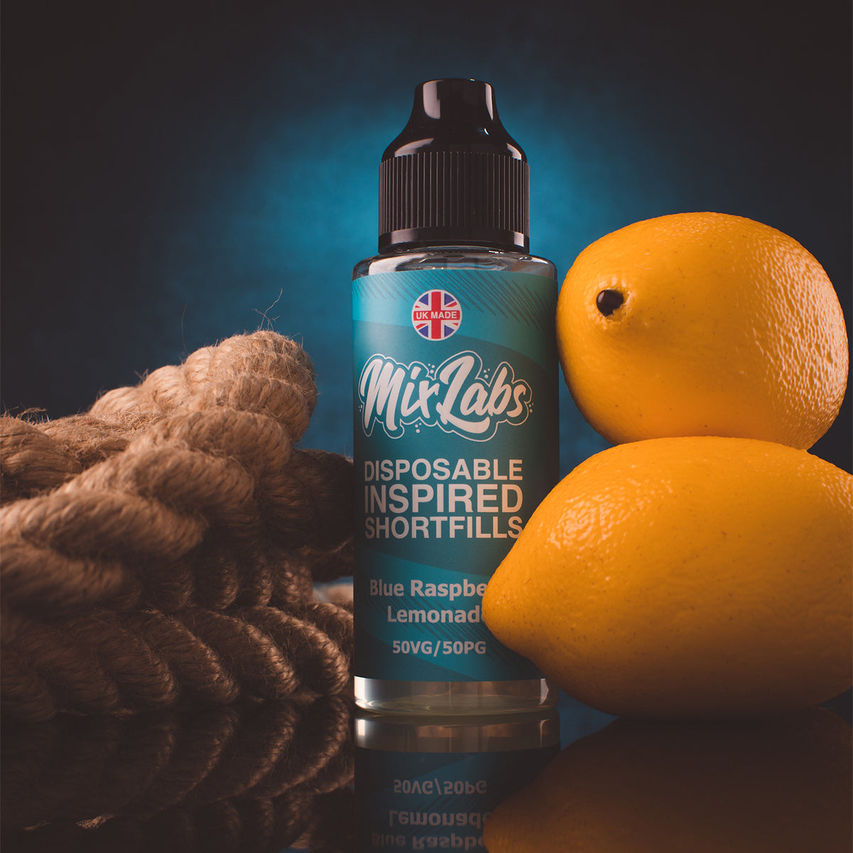 Disposable Inspired Shortfills - Blue Raspberry Lemonade 100ml