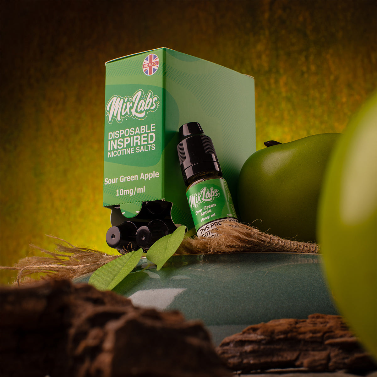 Disposable Inspired - Sour Green Apple Nic Salt 10ml