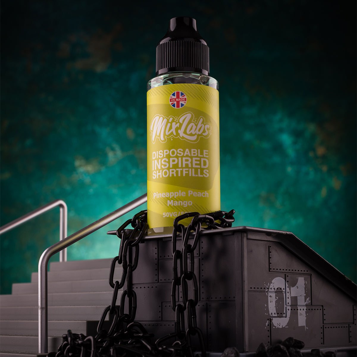 Disposable Inspired 100ml Shortfills - Pineapple Peach Mango