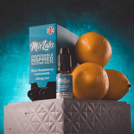 Disposable Inspired - Blue Raspberry Lemonade Nic Salt 10ml