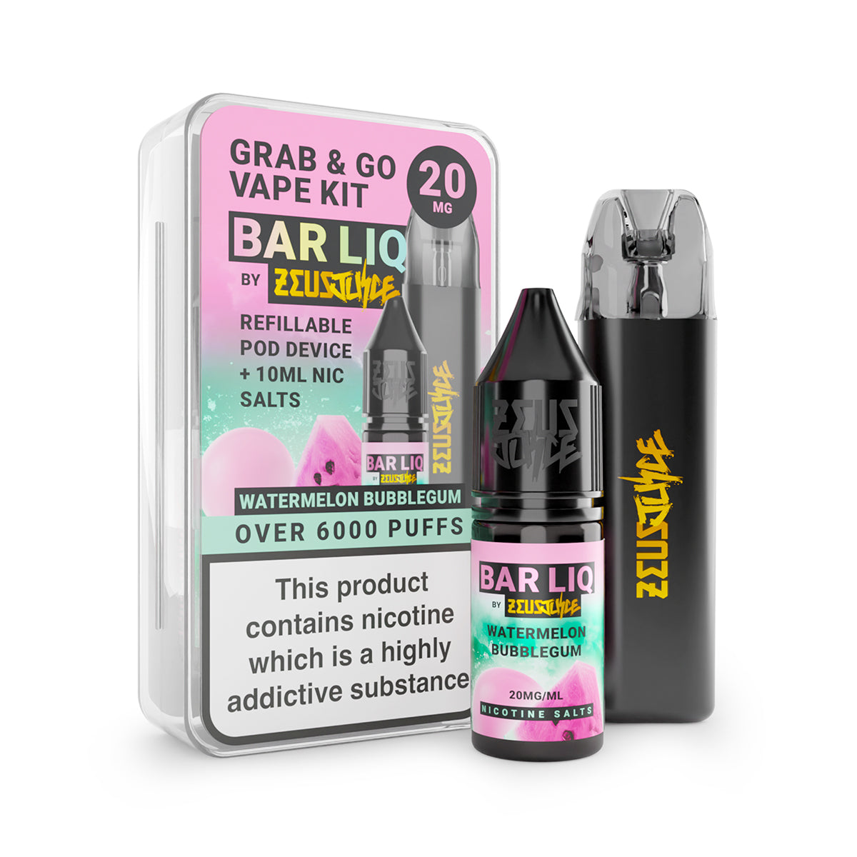 Zeus Juice Grab & Go Pod Kit