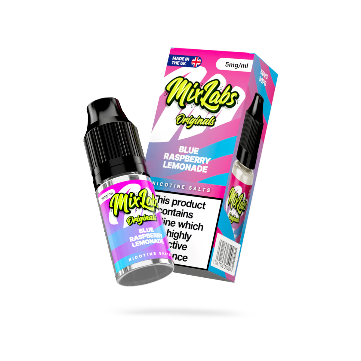 Mix Labs Originals - Blue Raspberry Lemonade Nic Salt 10ml