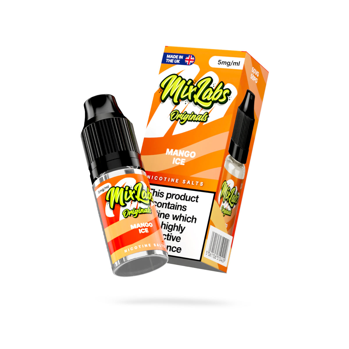 Mix Labs Originals - Mango Ice Nic Salt 10ml