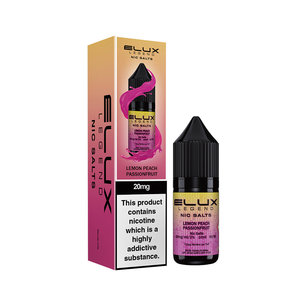 Elux Legend - Lemon Peach Passionfruit Nic Salt