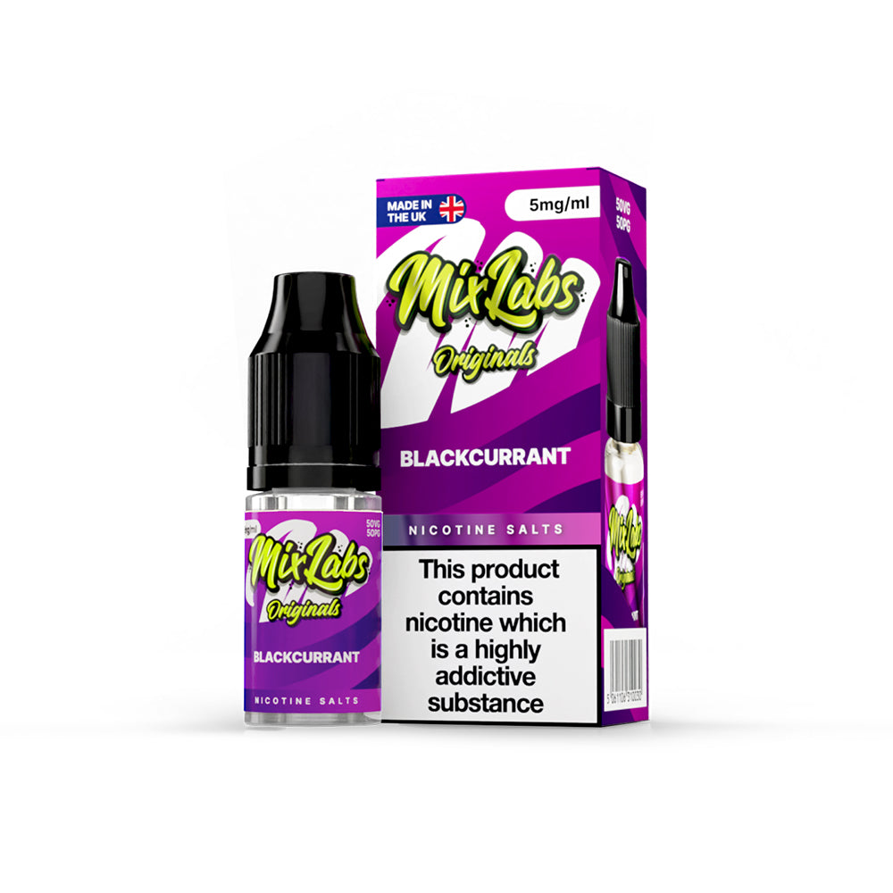 Mix Labs Originals - Blackcurrant Nic Salt 10ml