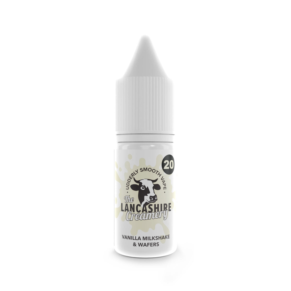 The Lancashire Creamery - Vanilla Milkshake & Wafers Nic Salt