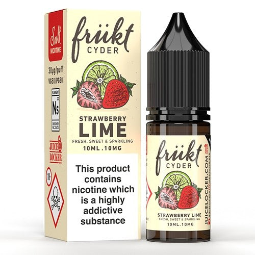 Frukt Cyder - Strawberry Lime Nic Salt 10ml