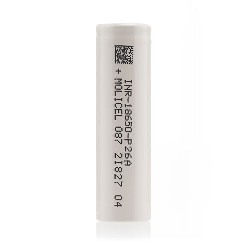 Molicel P26A 18650 Battery 2600mah