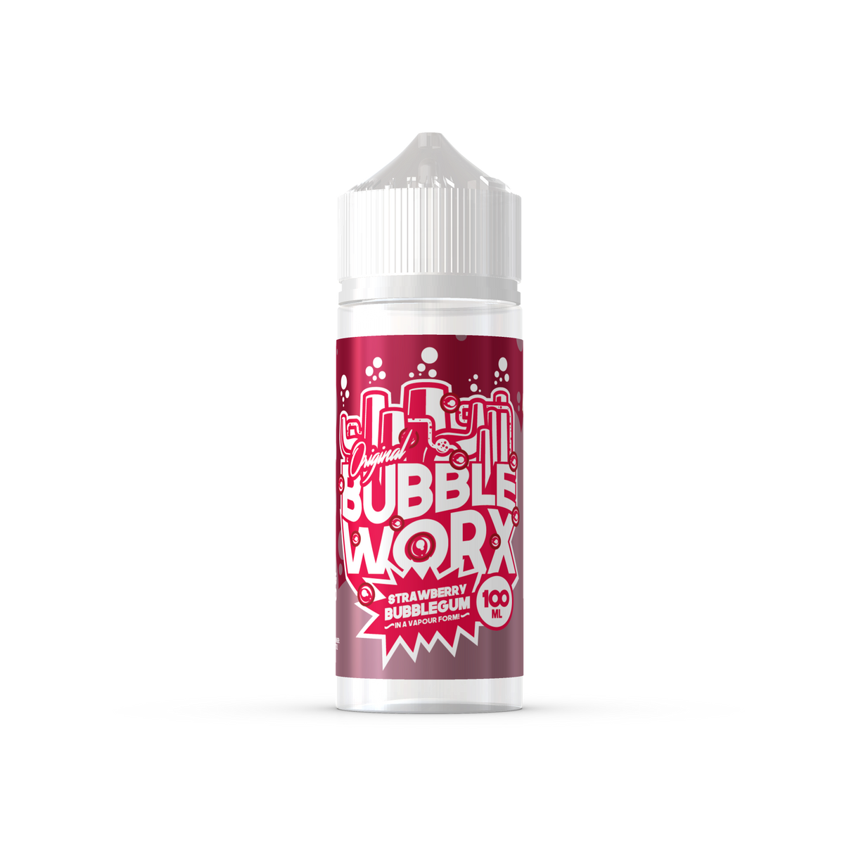 Bubbleworx - Strawberry Bubblegum 100ml