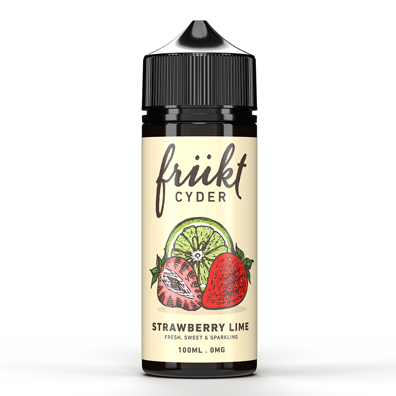 Frukt Cyder - Strawberry Lime 100ml