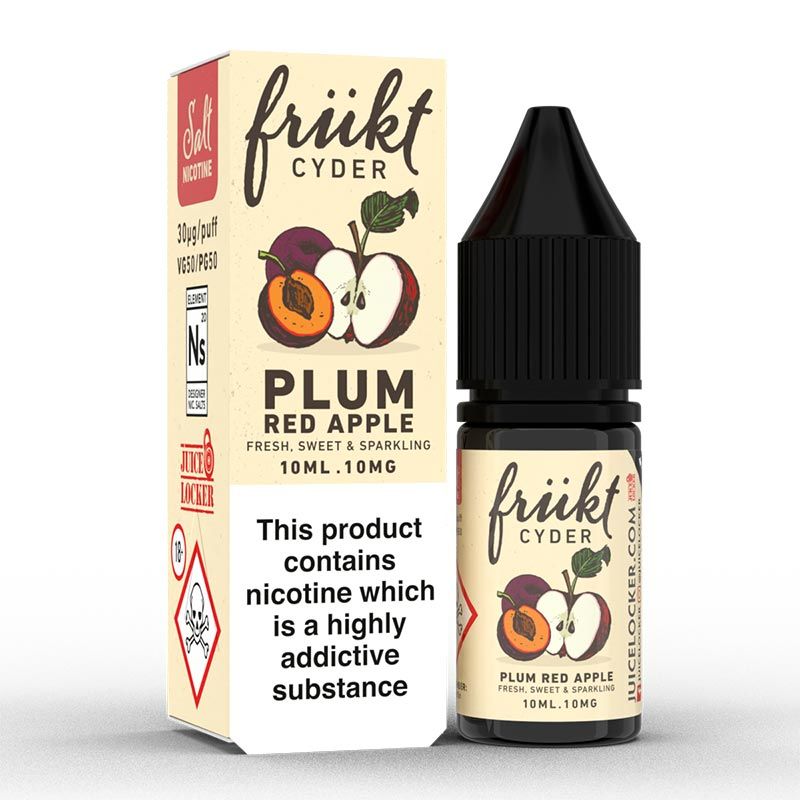 Frukt Cyder - Plum Red Apple Nic Salt 10ml