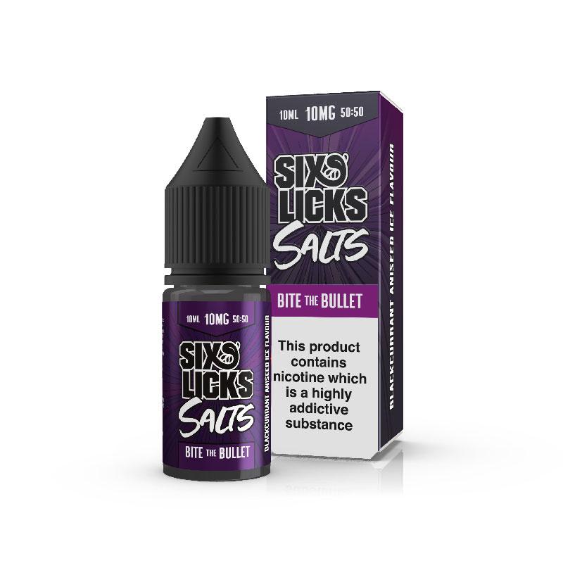 Six Licks - Bite The Bullet Nic Salt 10ml