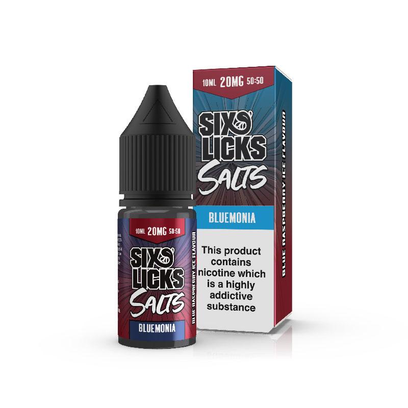 Six Licks - Bluemonia Nic Salt 10ml