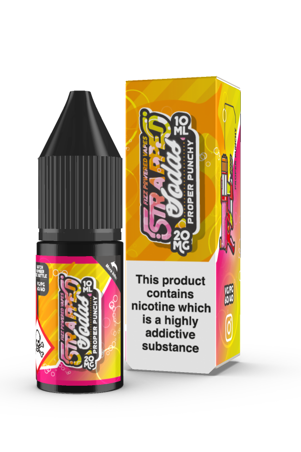 Strapped Sodas - Proper Punchy Nic Salt 10ml