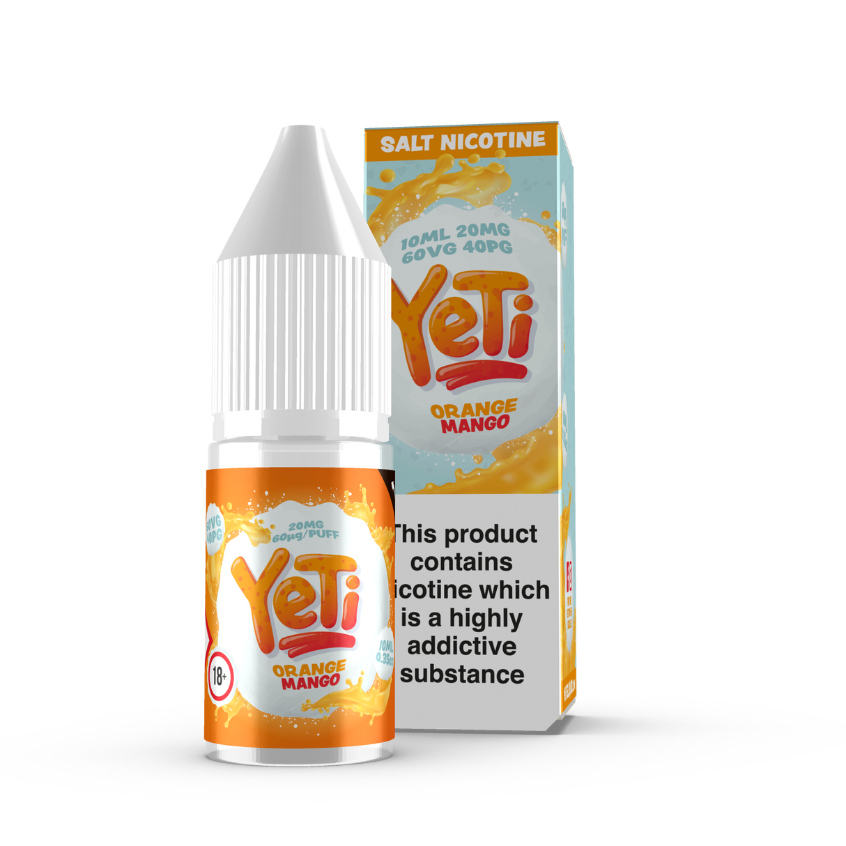 YeTi - Orange & Mango Nic Salt 10ml