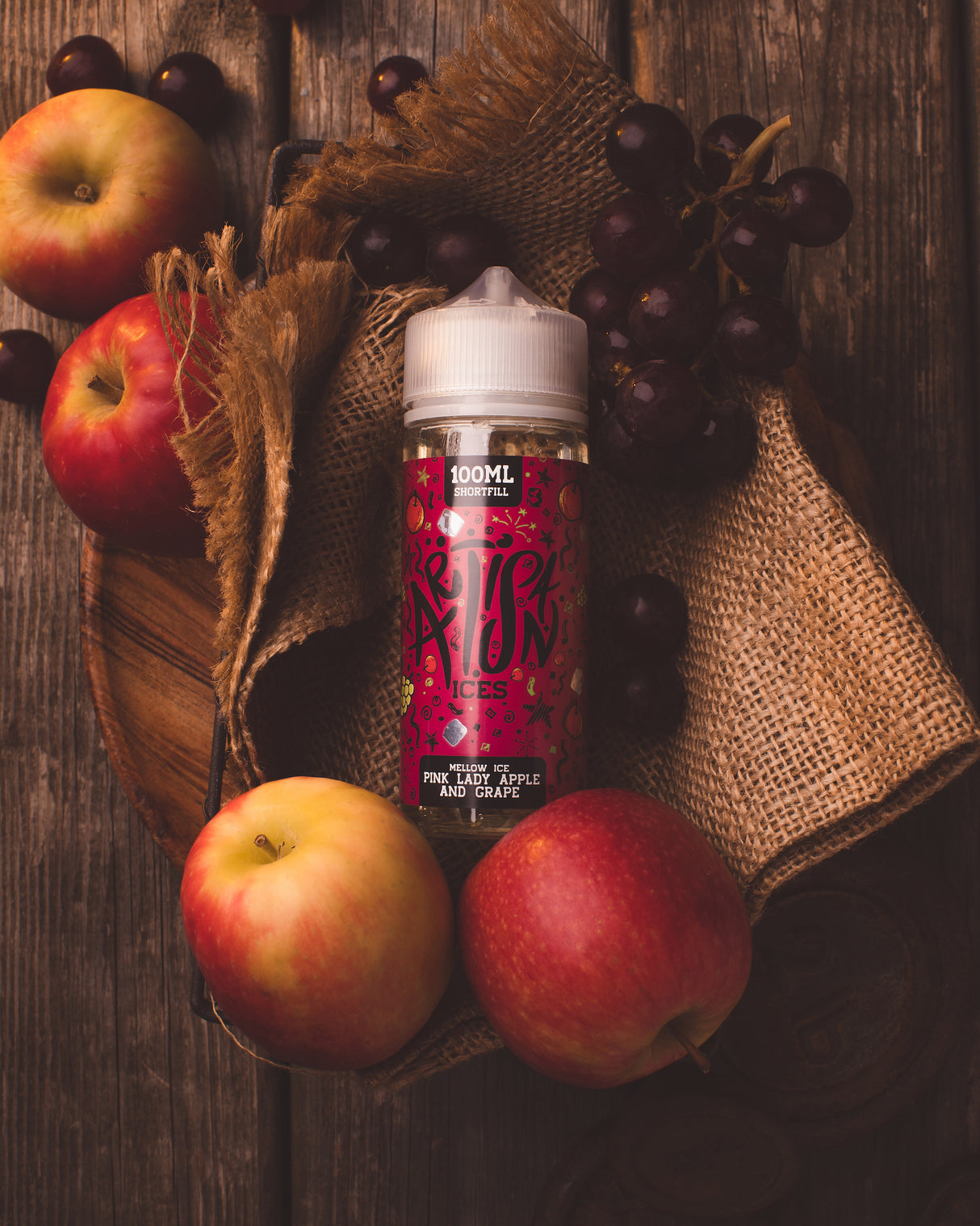 Artisan Ices - Mellow Ice Apple & Grape 100ml