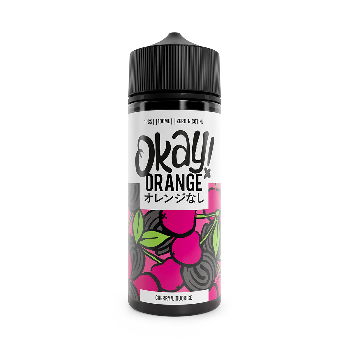 Okay Orange - Cherry Liquorice 100ml