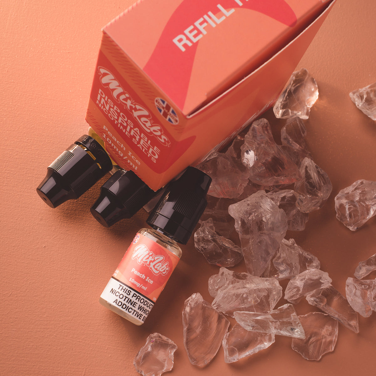 Disposable Inspired - Peach Ice Nic Salt 10ml