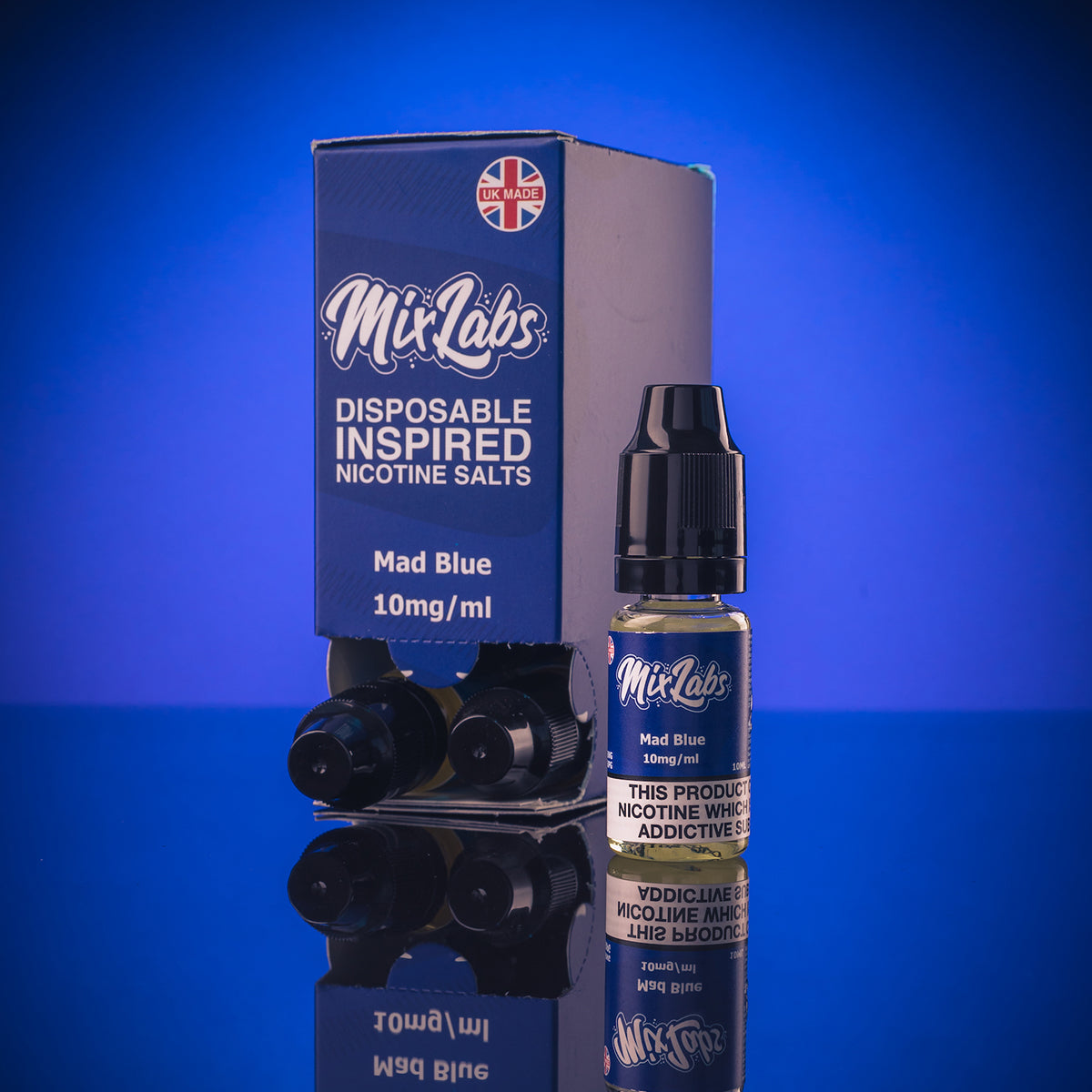 Disposable Inspired - Mad Blue Nic Salt 10ml