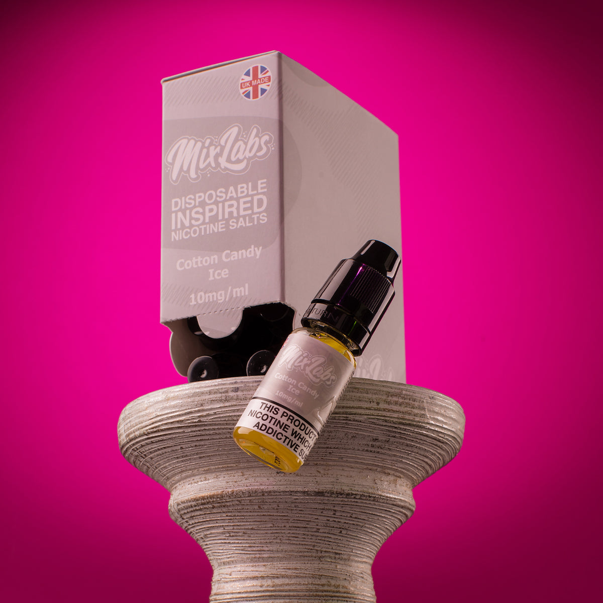 Disposable Inspired - Cotton Candy Ice Nic Salt 10ml