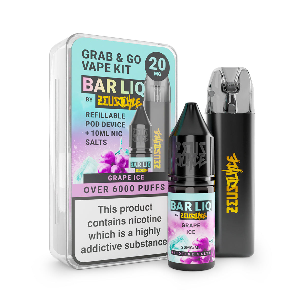 Zeus Juice Grab & Go Pod Kit