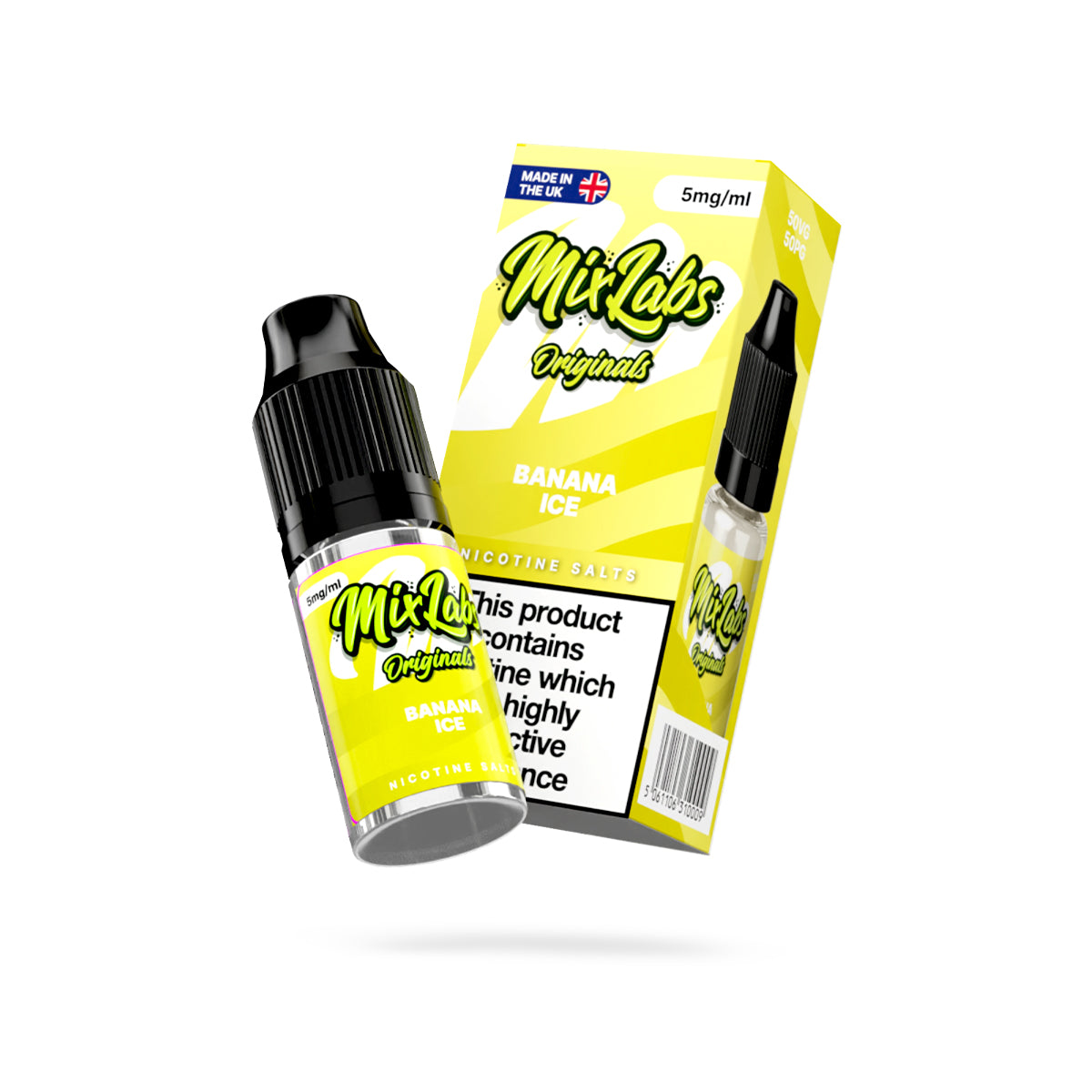 Mix Labs Originals - Banana Ice Nic Salt 10ml