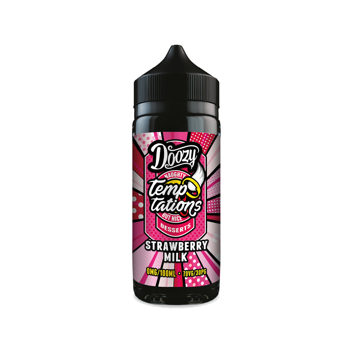 Doozy Temptations - Strawberry Milk 100ml