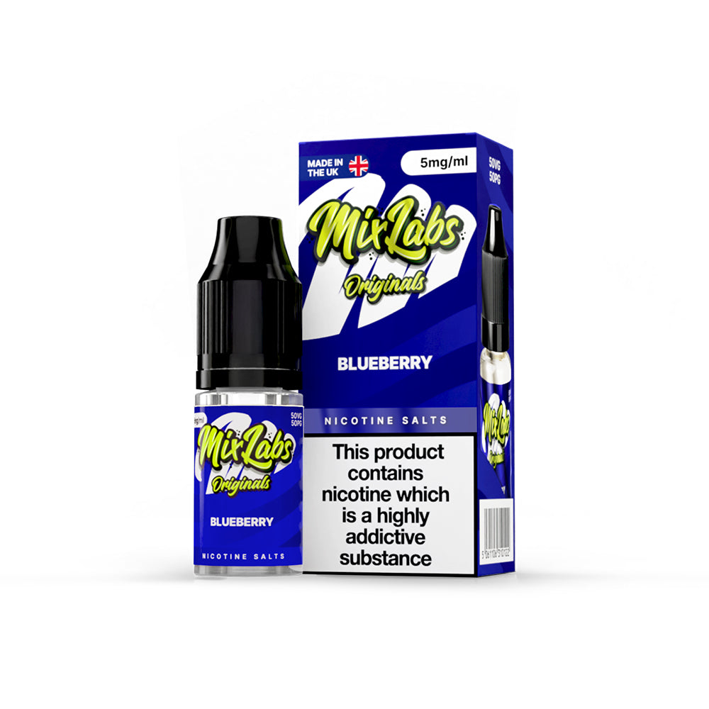Mix Labs Originals - Blueberry Nic Salt 10ml