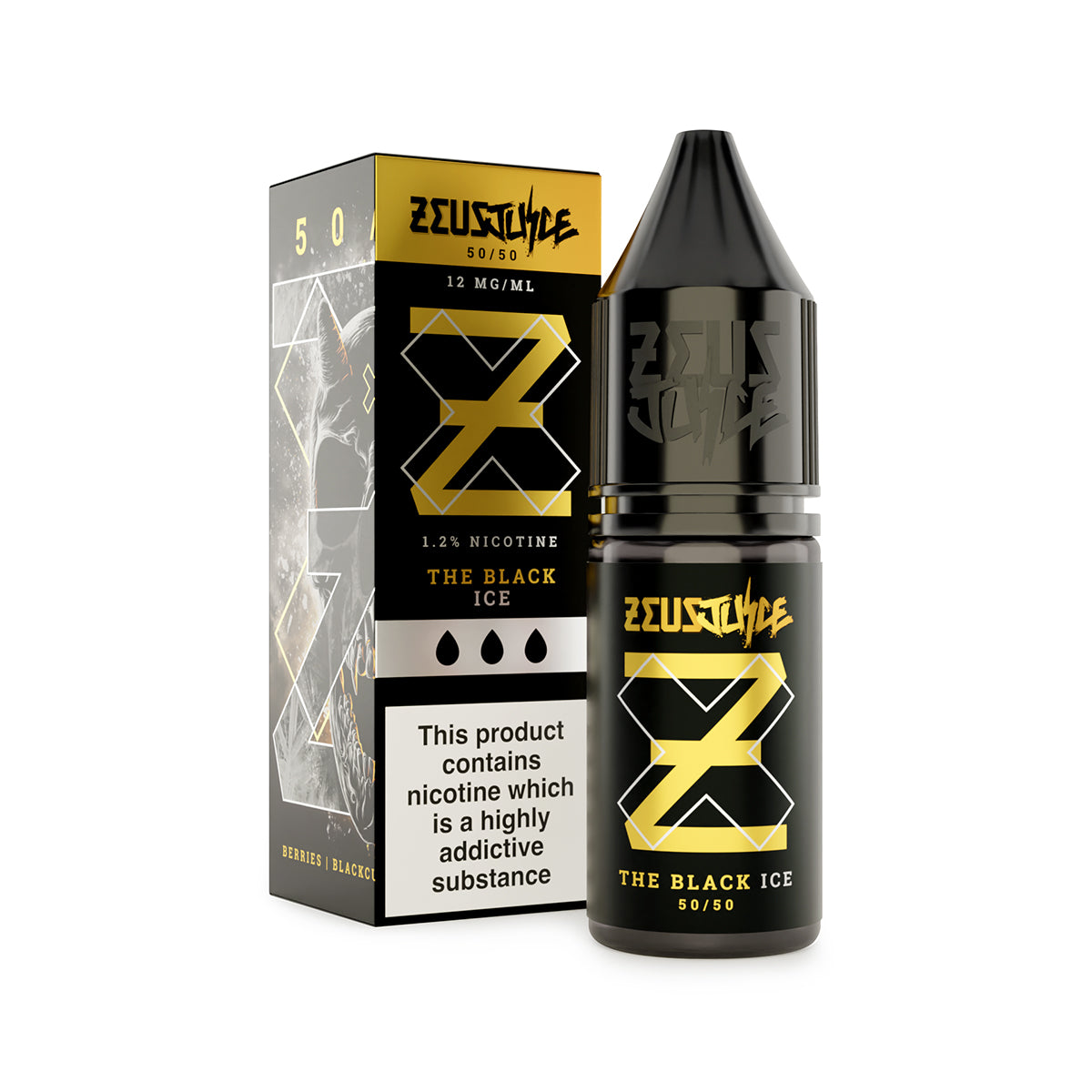 Zeus Juice - The Black Ice Freebase 10ml
