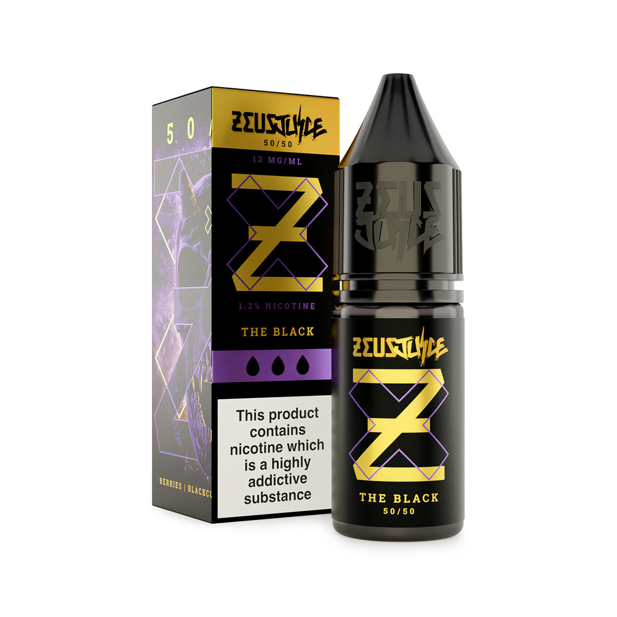 Zeus Juice - The Black Freebase 10ml