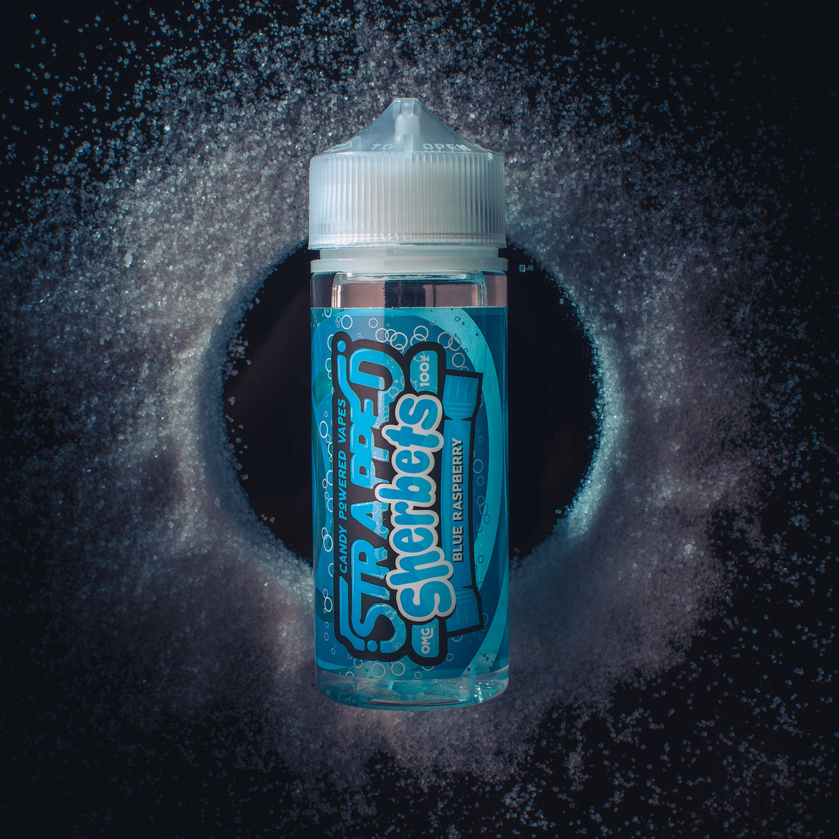 Strapped Sherbets - Blue Raspberry 100ml