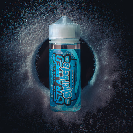 Strapped Sherbets - Blue Raspberry 100ml