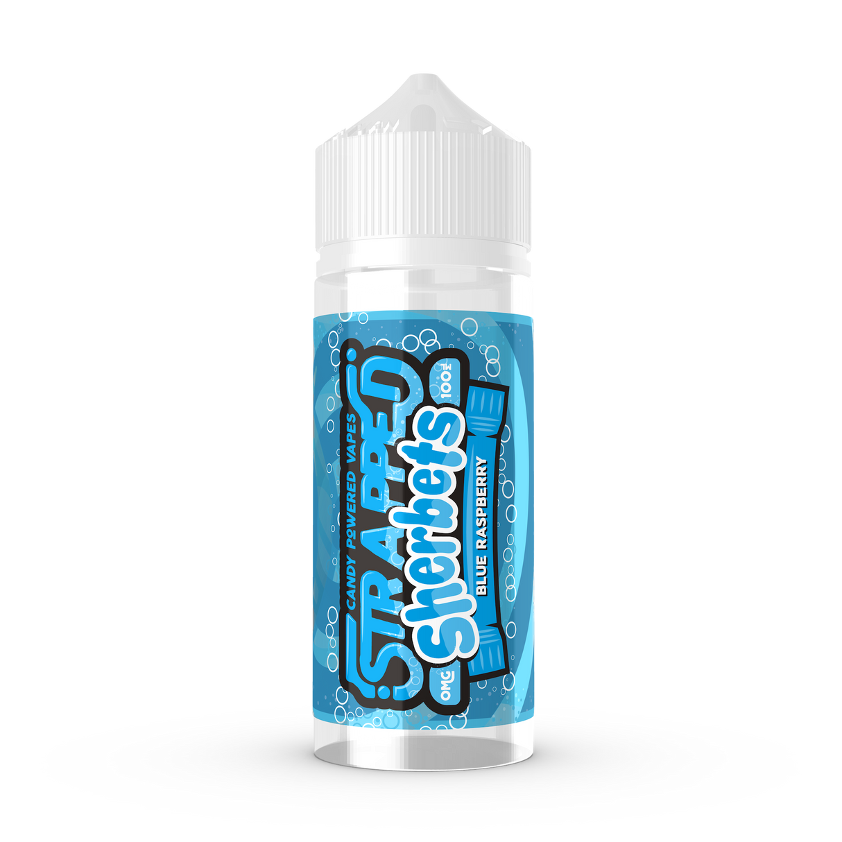 Strapped Sherbets - Blue Raspberry 100ml