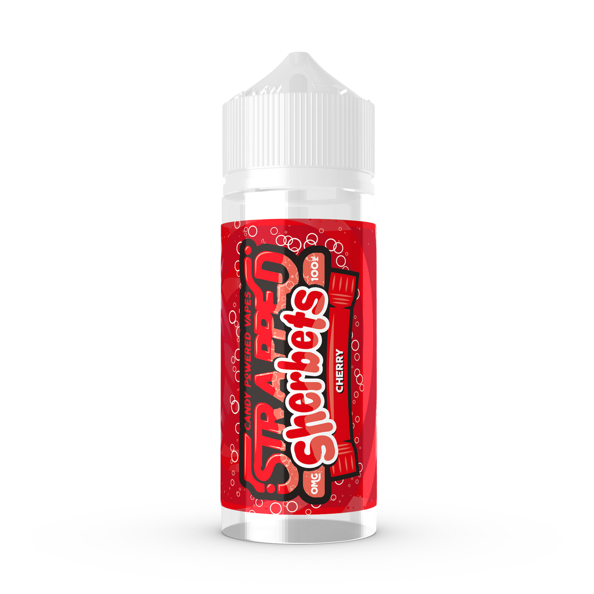 Strapped Sherbets - Cherry 100ml