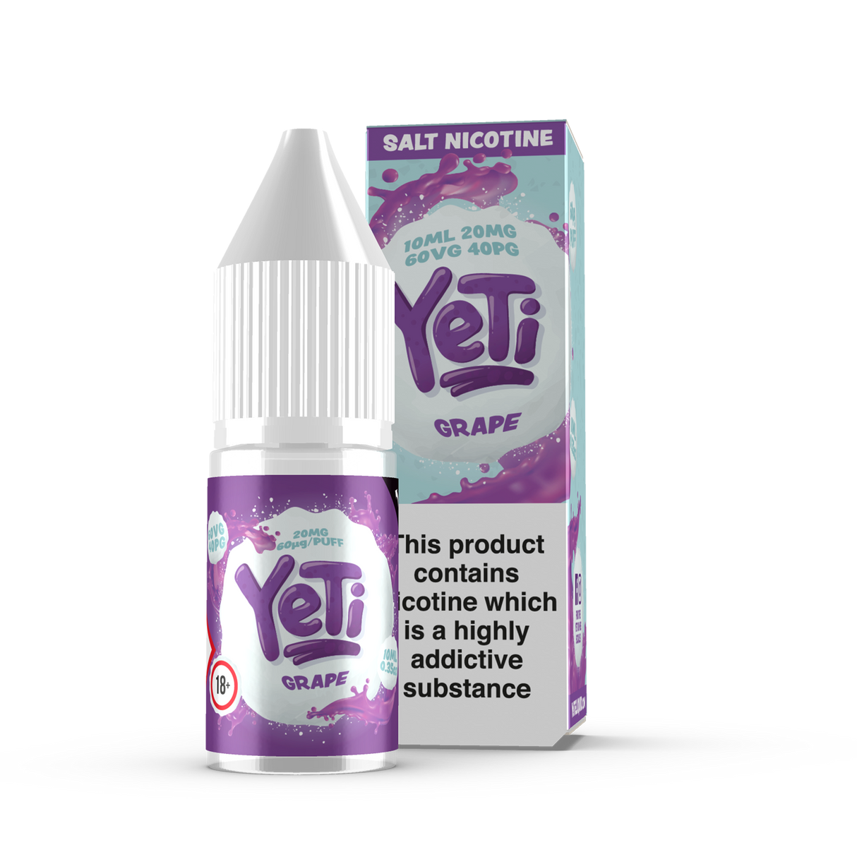 YeTi - Grape Nic Salt 10ml