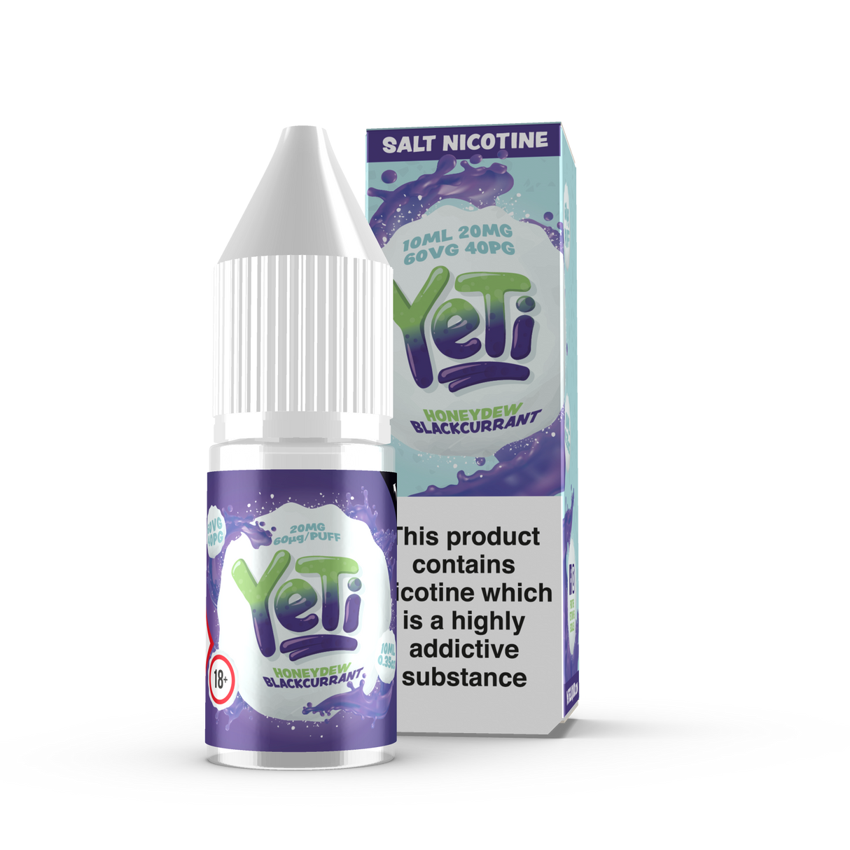 YeTi - Honeydew Blackcurrant Nic Salt 10ml