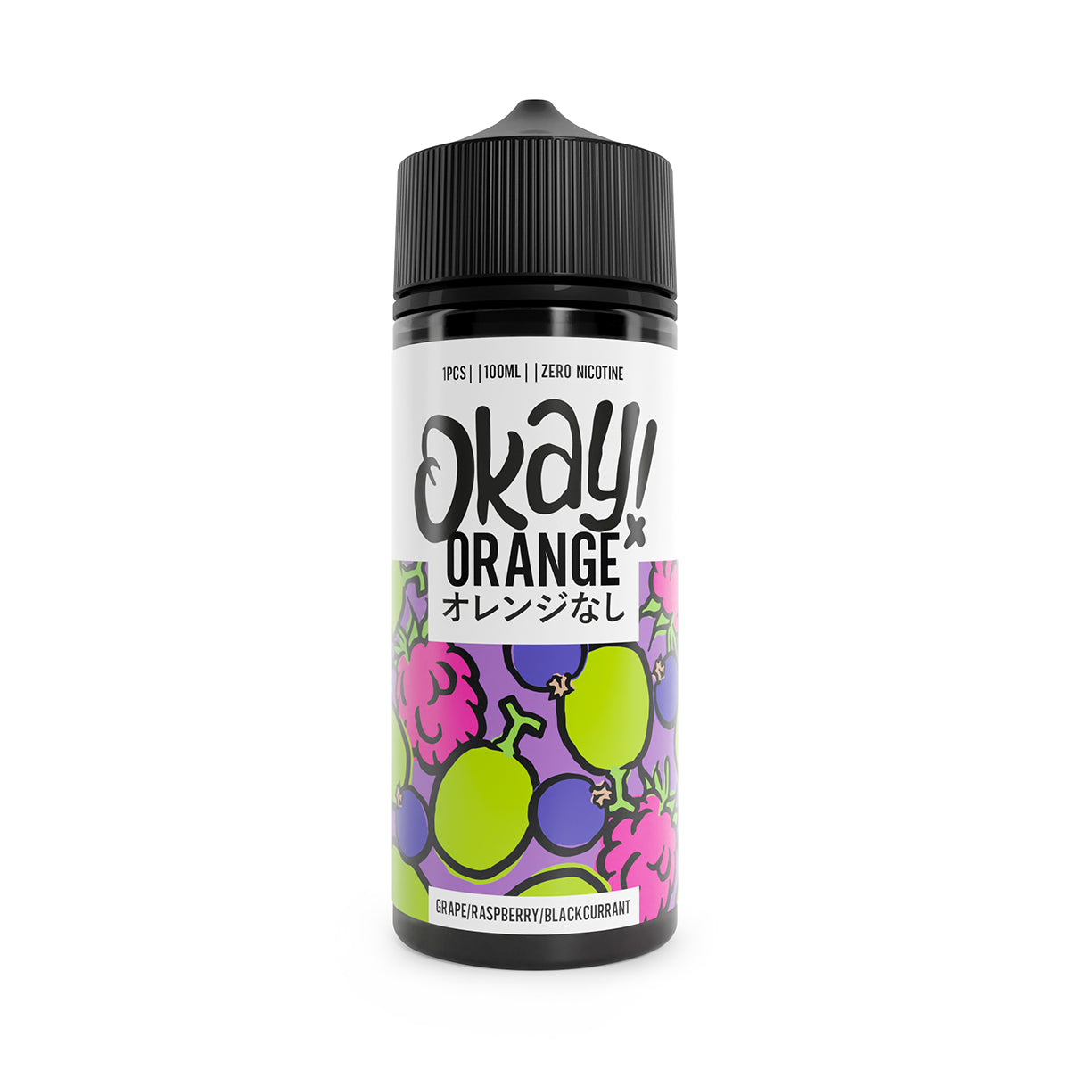 Okay Orange - Grape Raspberry Blackcurrant 100ml